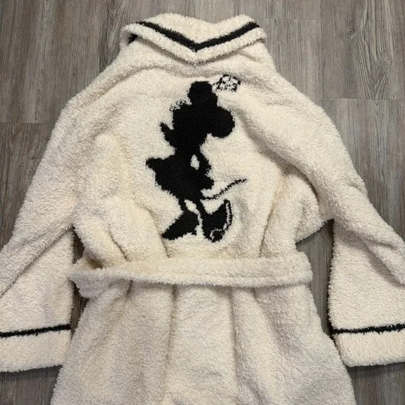 Disney x Barefoot Dreams Womens 1 Cozychic Classic Minnie Mouse Robe
